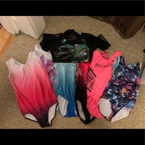 Gymnastics leotards size AS